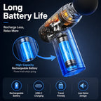 Mini Massage Gun Deep Tissue Muscle Massager Percussion Fascia Gun LED Display 6 Speed Fitness Recovery Device