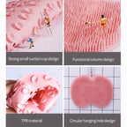 Silicone Exfoliating Foot Scrubber Mat
