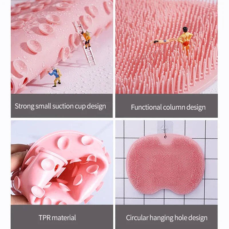 Silicone Exfoliating Foot Scrubber Mat