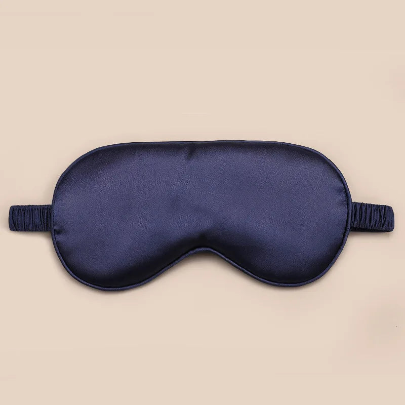 Silk Sleep Mask - 100% Blackout, Zero Eye Pressure, Blindfold with Breathable & Skin-Friendly, Super Soft Travel Sleep Eye Cover