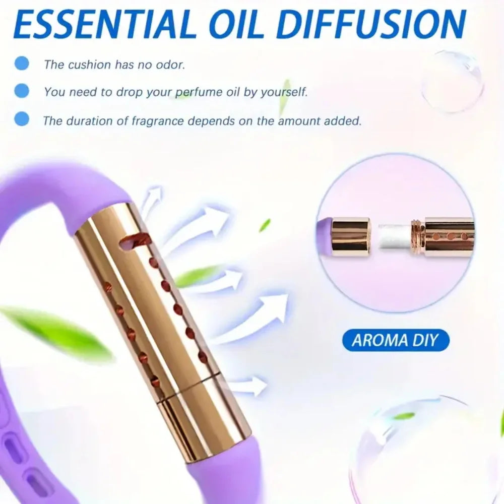 Simple and Elegant Style, Colorful Reusable Silicone Bracelets, Diffuser for Aromatherapy and Fashionable Accessory for Daily Wear, Creative Gift
