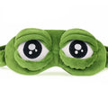 Cute Frog Sleep Eye Mask Eye Protector Lunch Break Shading Funny Sleep Eye Mask Soft & Comfortable Eye Mask Travel Essentials