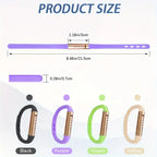 Simple and Elegant Style, Colorful Reusable Silicone Bracelets, Diffuser for Aromatherapy and Fashionable Accessory for Daily Wear, Creative Gift