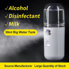 Mini Nano Spray Face Steamer Moisturizing Facial Sprayer Beauty Instrument USB Humidifier Nebulizer Beauty Skin Care Tools