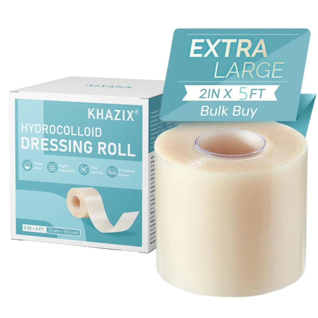 Pimple Patch Artificial Skin Wound Dressing Freely Cuttable Skin-Friendly Adhesive Keep Wound Clean 1 Roll Value Pack.