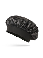 Satin Bonnet Silk Hair Bonnet for Sleeping, Sleep Bonnets for Women Large Wide Soft Band Sleep Cap for Curly Hair Braids