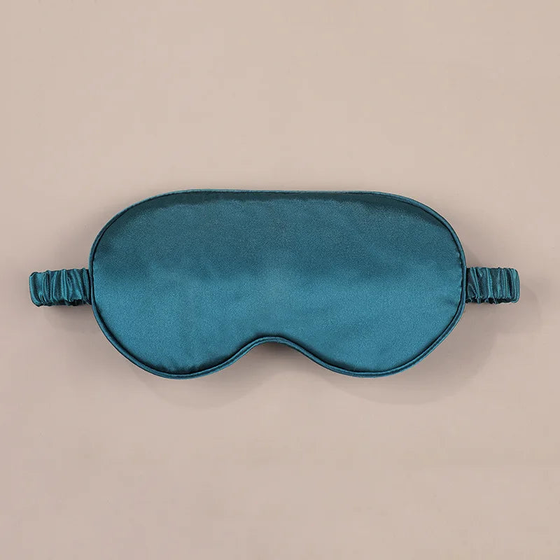 Silk Sleep Mask - 100% Blackout, Zero Eye Pressure, Blindfold with Breathable & Skin-Friendly, Super Soft Travel Sleep Eye Cover