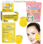 Turmeric Kojic Acid Cleansing Pad Gently Exfoliates Deeply Cleanses Skin Whitens And Lightens Spots Maintains Water Oil Balance
