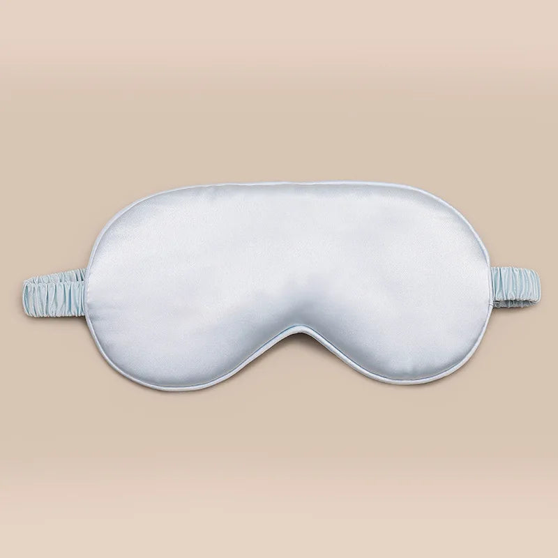 Silk Sleep Mask - 100% Blackout, Zero Eye Pressure, Blindfold with Breathable & Skin-Friendly, Super Soft Travel Sleep Eye Cover