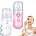 Mini Facial Steamer Spray Mister USB Humidifier Moisturizing Skincare Face Beauty Tool For Women