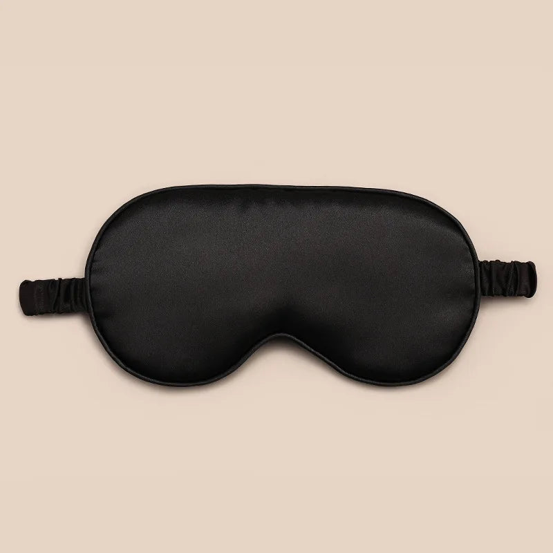 Silk Sleep Mask - 100% Blackout, Zero Eye Pressure, Blindfold with Breathable & Skin-Friendly, Super Soft Travel Sleep Eye Cover