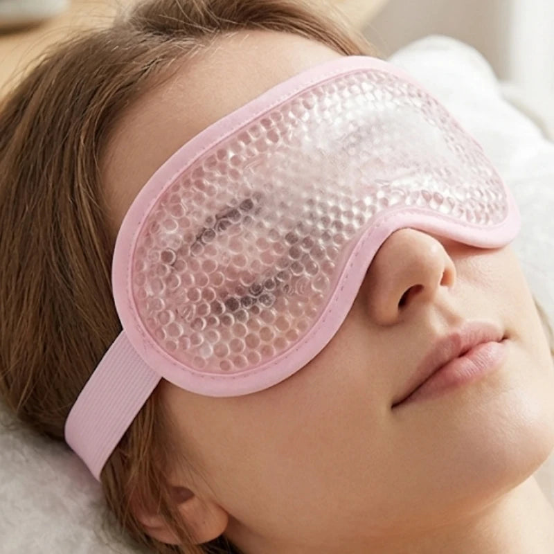 Super Comfortable Gel Cold Eye Mask, Which Can Relax the Eyes, Is a Perfect Match for Travel, Home, Lunch Break and Sleep Lovers