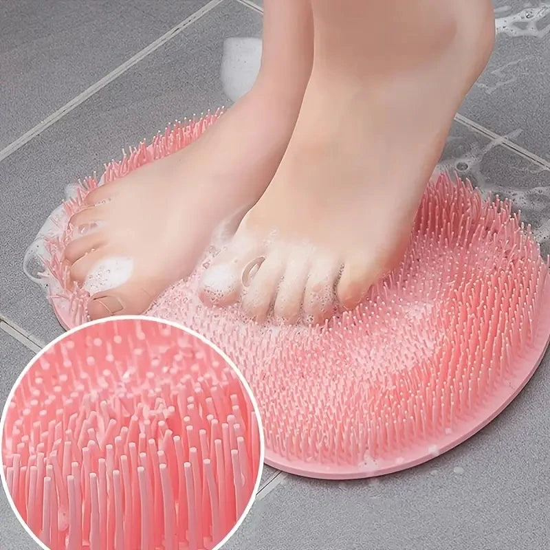 Silicone Exfoliating Foot Scrubber Mat