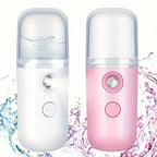 Mini Facial Steamer Spray Mister USB Humidifier Moisturizing Skincare Face Beauty Tool For Women