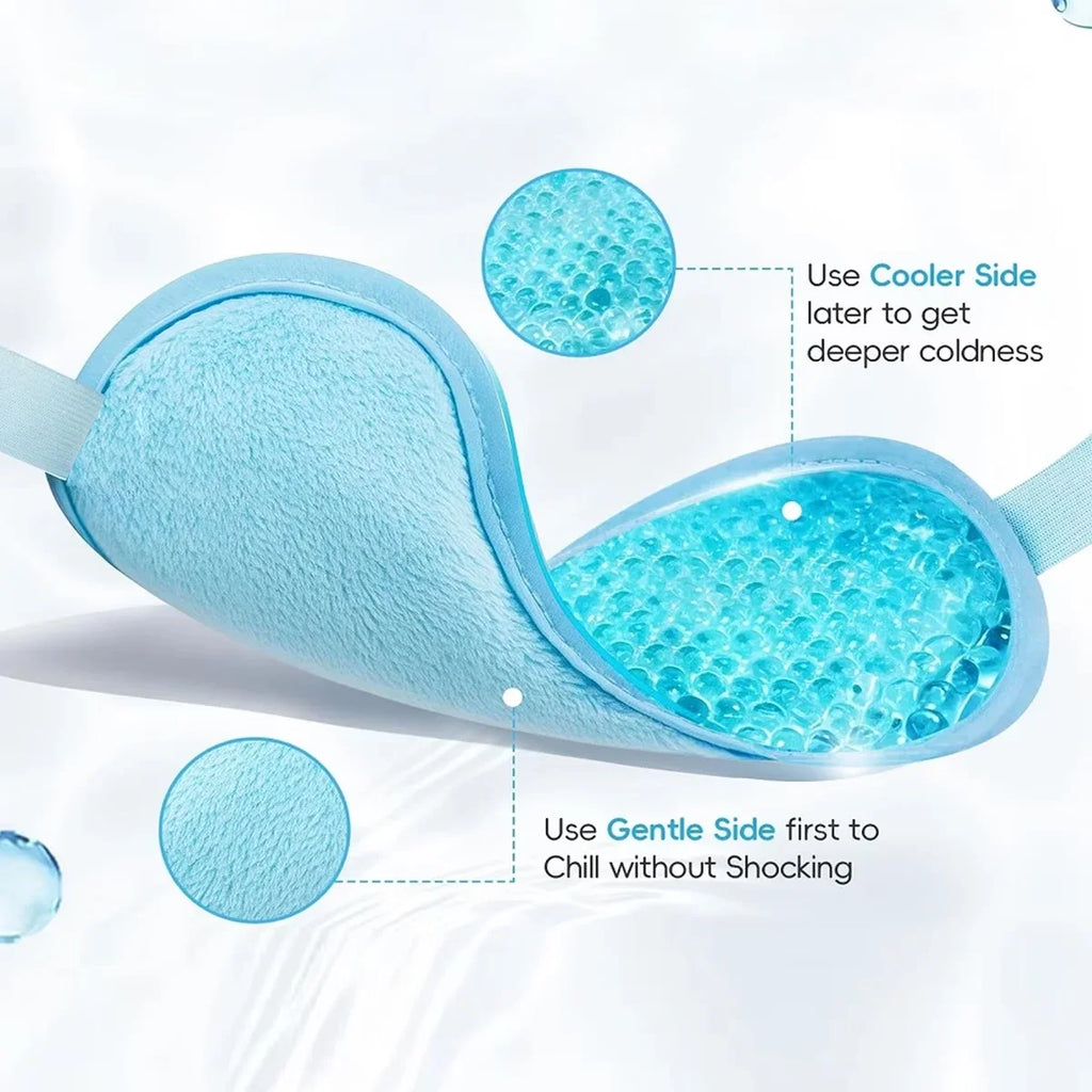 Super Comfortable Gel Cold Eye Mask, Which Can Relax the Eyes, Is a Perfect Match for Travel, Home, Lunch Break and Sleep Lovers