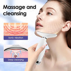  Home Use LED Face Neck Massager 7 Colors Light Therapy 7 Modes 3 Levels Vibration Face Lifting Anti Wrinkle Beauty Instrument